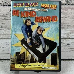 Be Kind Rewind [2008 DVD] Jack Black Mos Def Comedy Movie‎